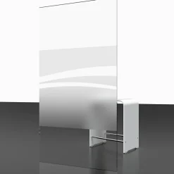Schulte Pare-baignoire - 125x140 cm - paroi de baignoire réversible - pliant - 3 volets pivotants - verre Liane - alu-argenté* Pare-Baignoire