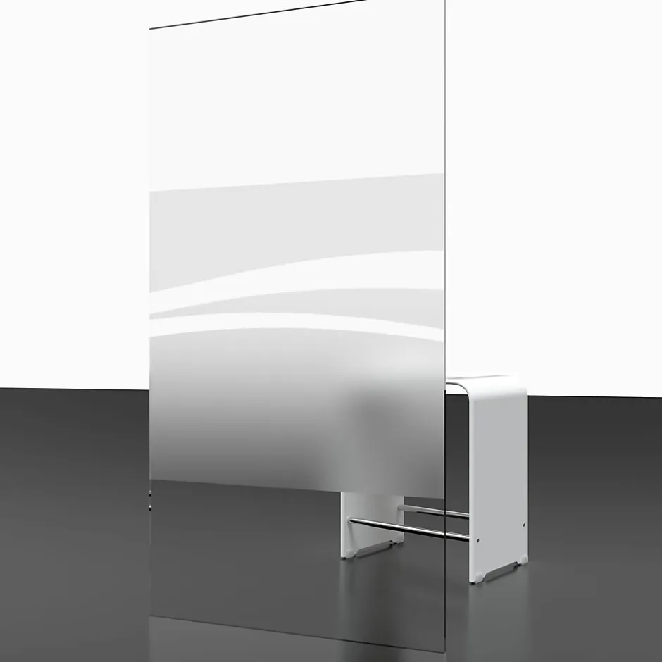 Schulte Pare-baignoire - 125x140 cm - paroi de baignoire réversible - pliant - 3 volets pivotants - verre Liane - alu-argenté* Pare-Baignoire
