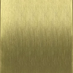 Essebagno Pare-baignoire 80x140 cm verre anticalcaire 6mm fixe en aluminium Or brossé