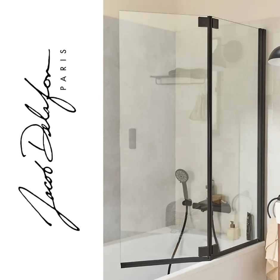 Jacob Delafon Pare-bain Bastille noir