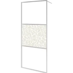 Vidaxl Paroi de douche à l' italienne (100x195 cm - Transparent)* Paroi De Douche