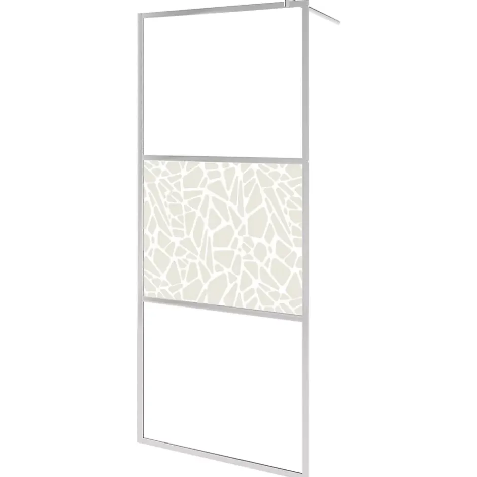 Vidaxl Paroi de douche à l' italienne (100x195 cm - Transparent)* Paroi De Douche