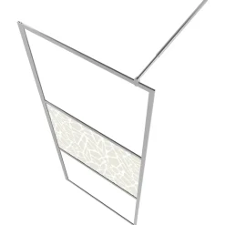 Vidaxl Paroi de douche à l' italienne (100x195 cm - Transparent)* Paroi De Douche
