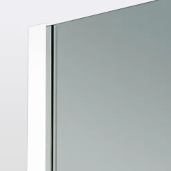 Paroi de douche à l'italienne Cooke & Lewis Zilia verre fumé 80 cm