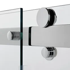 Paroi de douche à l'italienne coulissante GoodHome Naya transparent 117,5 - 120 cm