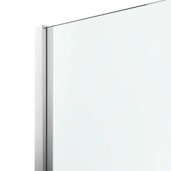 Paroi de douche à l'italienne fixe l.80 x H.195 cm, verre transparent, profilés alu chrome, GoodHome Ledava* Paroi De Douche