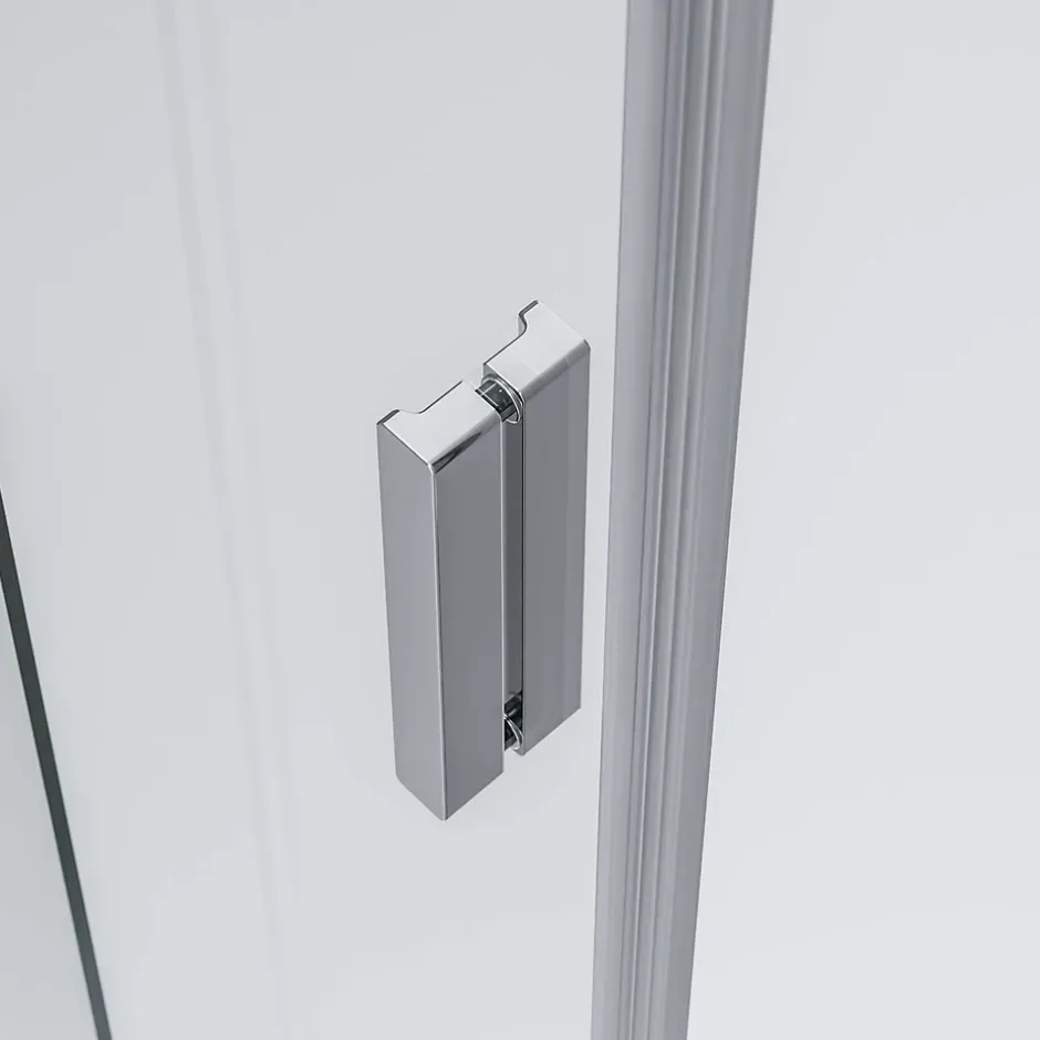 Bernstein Paroi de douche 120cmx195cm(LxH) profil chrome en verre ESG 6mm, Cabine de douche porte coulissante - NT806* Porte De Douche