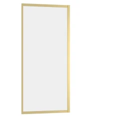 Galedo Paroi de douche fixe 80 x 200 cm, doré brossé, Factory* Paroi De Douche