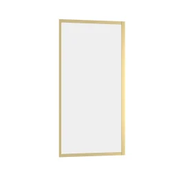 Galedo Paroi de douche fixe 90 x 200 cm, doré brossé, Factory* Paroi De Douche