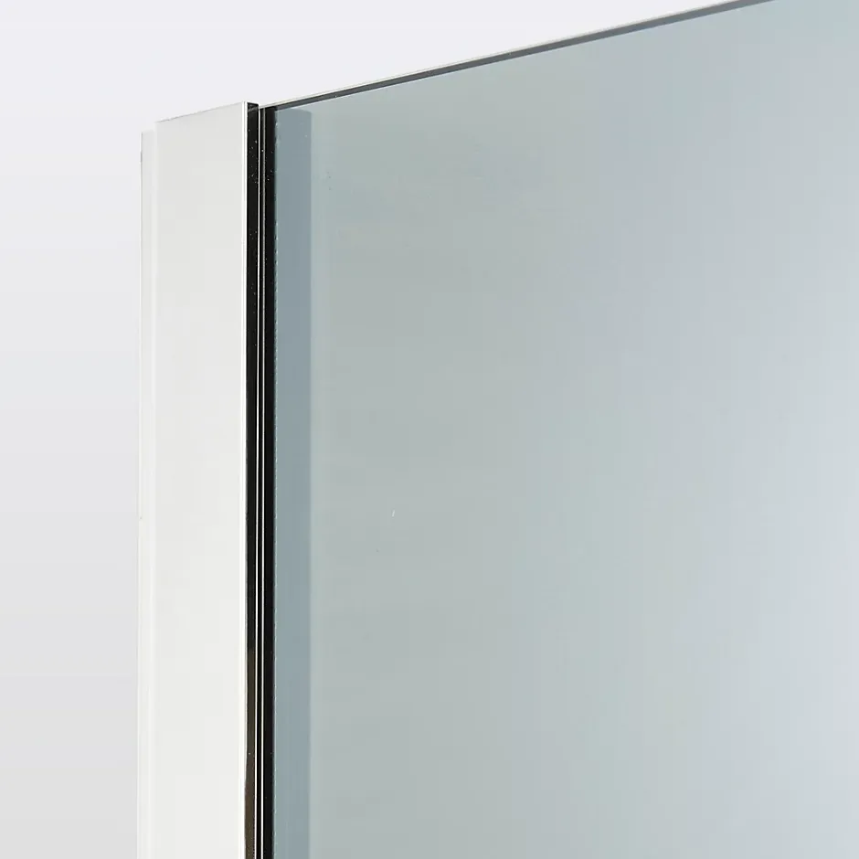 Cooke & Lewis Paroi de douche fixe Zilia verre fumé 80 cm* Paroi De Douche