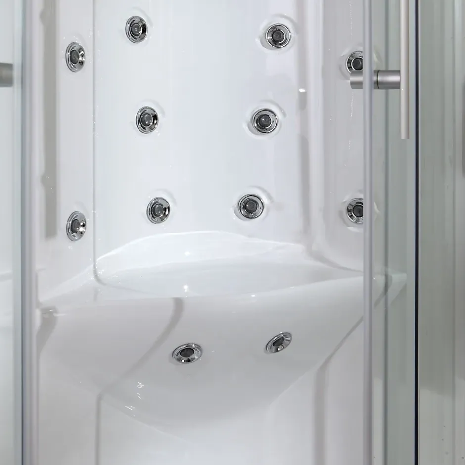 Kiamami Valentina Paroi De Douche Hydromassante Multifonction 70X90 Dx - Iride