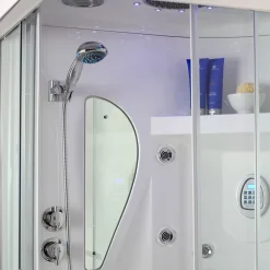 Kiamami Valentina Paroi De Douche Hydromassante Multifonction 70X90 Dx - Iride