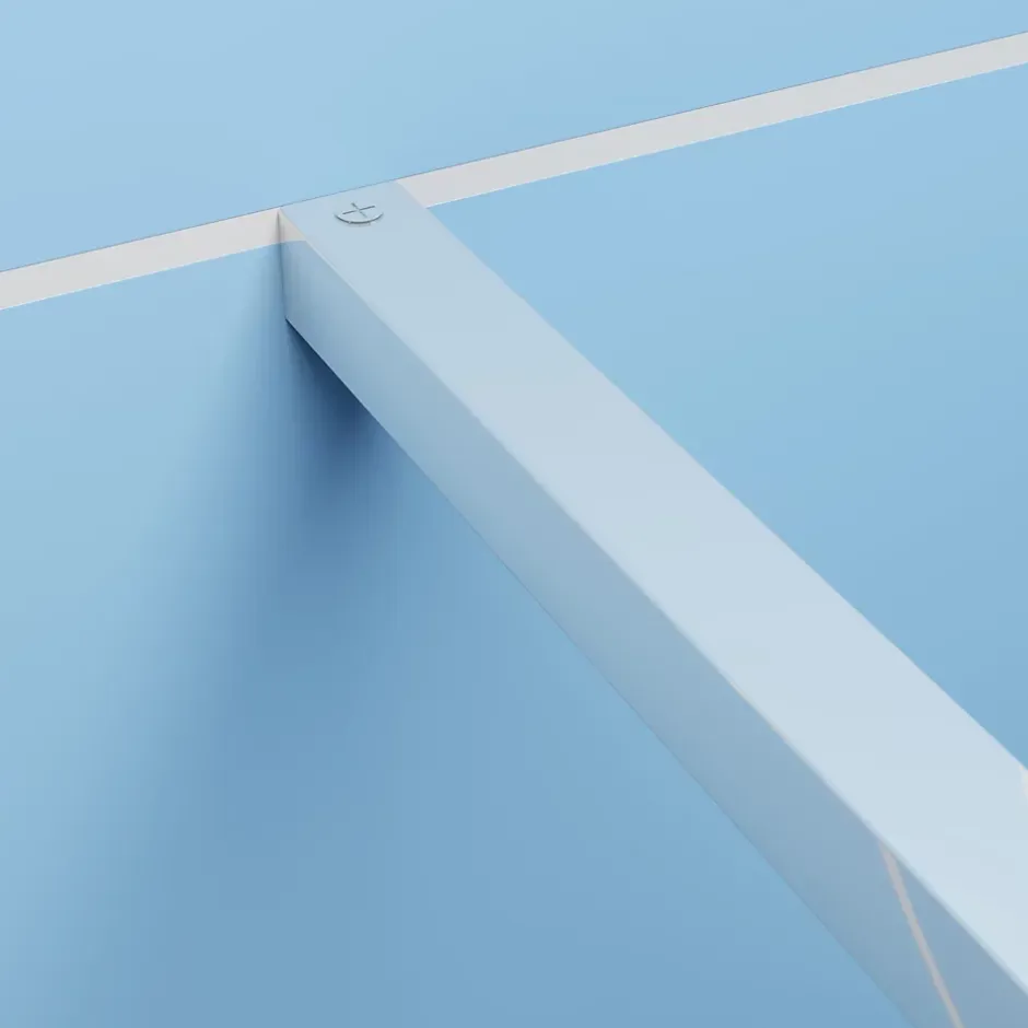 Paroi de douche italienne 140x200 cm - verre 8mm anticalcaire + barre fixation 90 cm avec pince + étagère de Douche alu 140 cm* Paroi De Douche