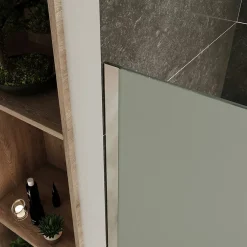Saniverre Paroi de douche Italienne ROMA H.200 x 170 cm verre 10 mm opaque -* Paroi De Douche