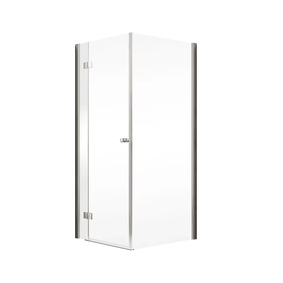Schulte Paroi de douche latérale pour porte battante l.90xH.200cm, verre transparent anticalcaire 6mm, profilé chromé, MasterClass* Paroi De Douche
