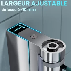 Paroi De Douche Pliante 130x130cm SIRHONA Porte de douche , Pare Baignoire 3 volets* Pare-Baignoire