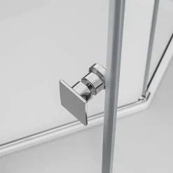 Bernstein Paroi de douche sans cadre pentagonale en verre véritable NANO EX415 - 90x90x195cm
