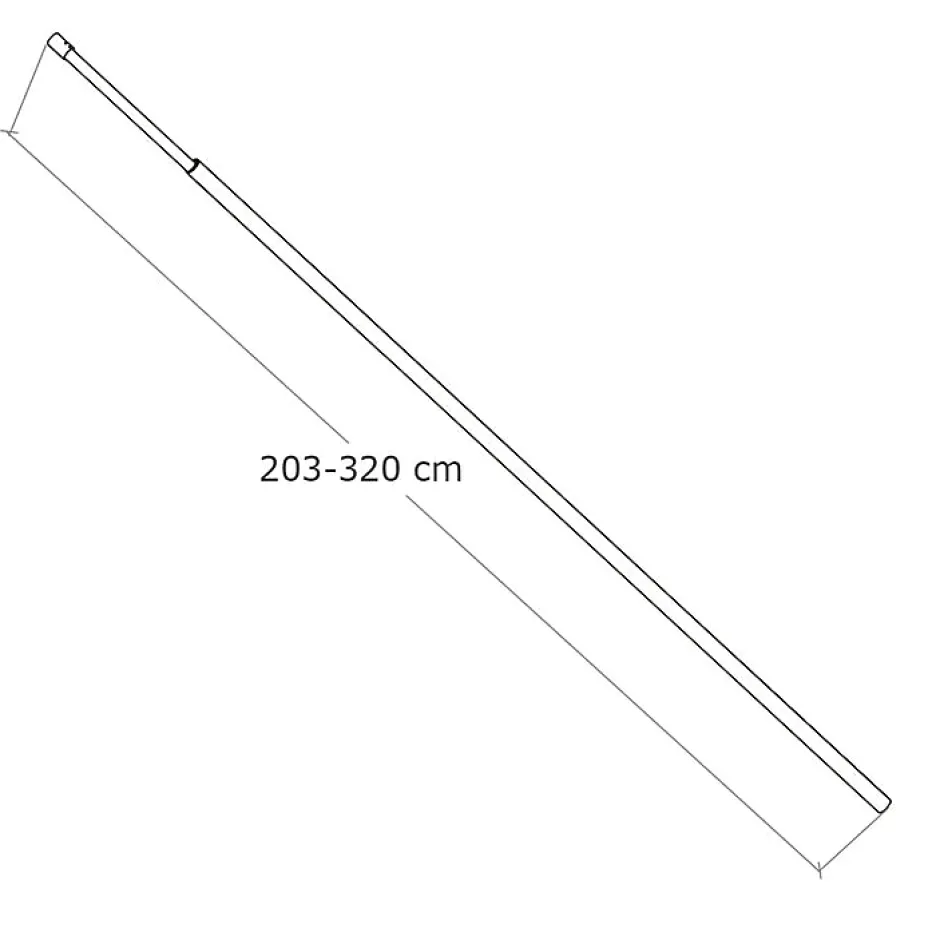 Paroi de douche verre trempé sérigraphié Brume en 8 mm verre - 90 x 200 cm - Profilés chrome avec barre de fixation 90cm* Paroi De Douche