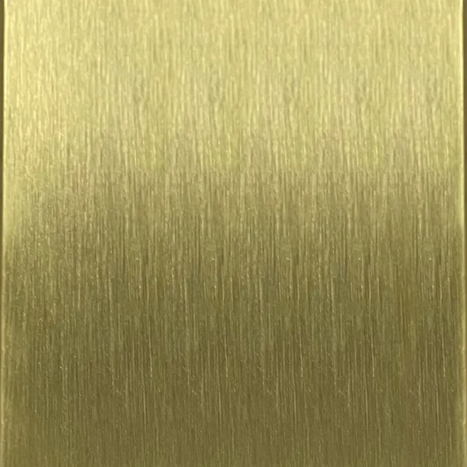 Essebagno Paroi de douche 120x200 cm verre anticalcaire 6mm avec barre de fixation et cadre complet en aluminium Or Brossé Square