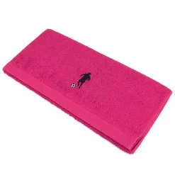 Linnea Parure de bain 8 pièces coton 550g/m2 PURE FOOTBALL Rose Fuchsia* Serviette De Bain