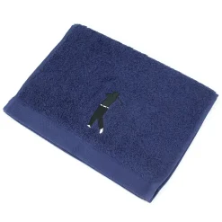 Linnea Parure de bain 8 pièces coton 550g/m2 PURE GOLF Bleu Marine* Serviette De Bain