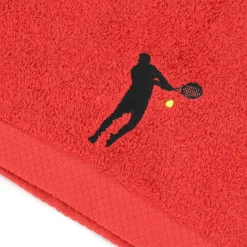 Linnea Parure de bain 8 pièces coton 550g/m2 PURE TENNIS Rouge
