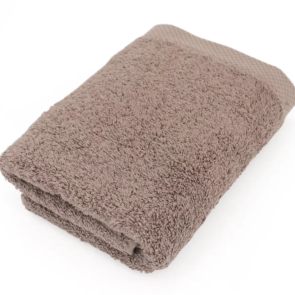 Linnea Parure de bain 6 pièces PURE Taupe 550g/m2