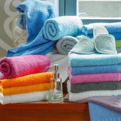 Linnea Parure de bain 6 pièces PURE Taupe 550g/m2