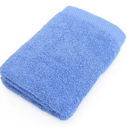 Linnea Parure de bain 6 pièces PURE Bleu Mer 550g/m2* Serviette De Bain