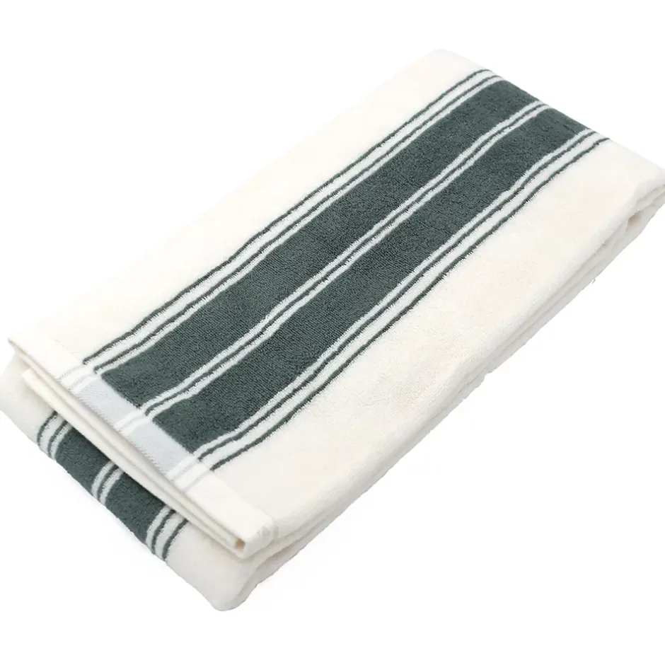 Linnea Parure de bain 6 pièces RIBBON II vert* Serviette De Bain