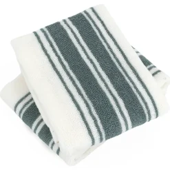Linnea Parure de bain 6 pièces RIBBON II vert* Serviette De Bain