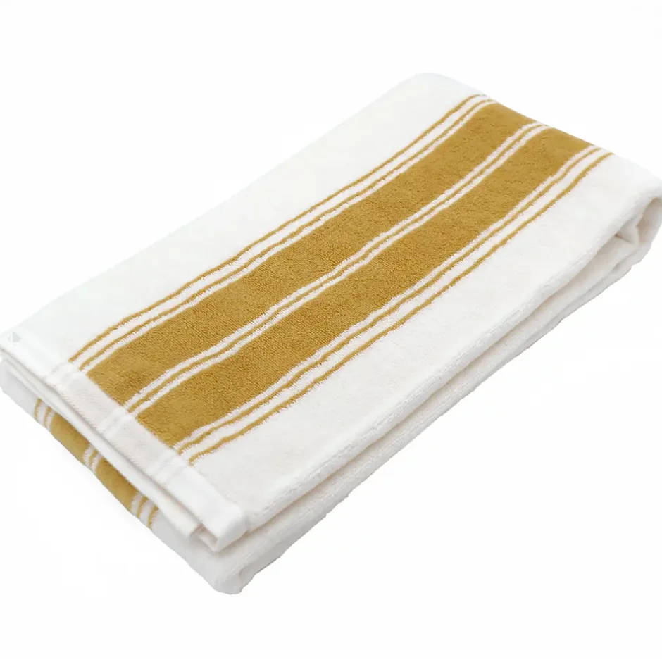 Linnea Parure de bain 6 pièces RIBBON II jaune