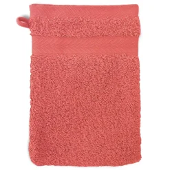 Linnea Parure de bain 7 pièces ROYAL CRESENT Rouge Terre Cuite 650g/m2