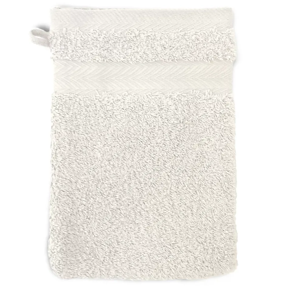 Linnea Parure de bain 7 pièces ROYAL CRESENT Blanc Crème 650g/m2* Serviette De Bain