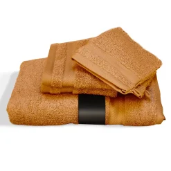 Linnea Parure de bain 5 pièces ROYAL CRESENT Miel 650g/m2* Serviette De Bain