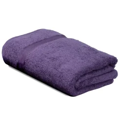 Linnea Parure de bain 5 pièces ROYAL CRESENT Prune 650g/m2* Serviette De Bain