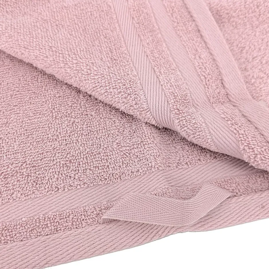 Linnea Parure de bain EFFICIENCE PURE rose Flamingo 5 pièces