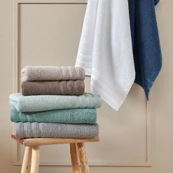 Linnea Parure de bain EFFICIENCE PURE gris Lunar 7 pièces* Serviette De Bain
