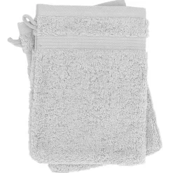 Linnea Parure de bain LUXOR 6 pièces argent* Serviette De Bain