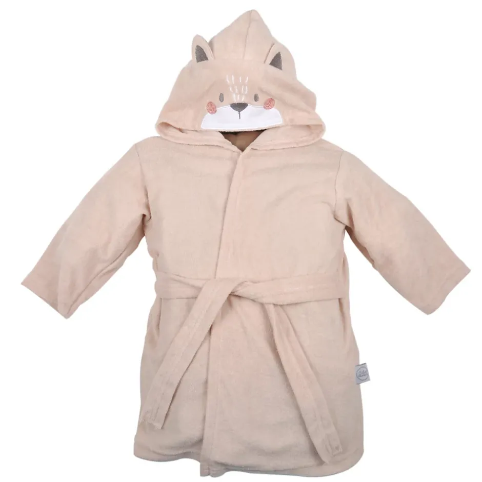 Eden Peignoir à Capuche 18 24 Mois Petit Renard