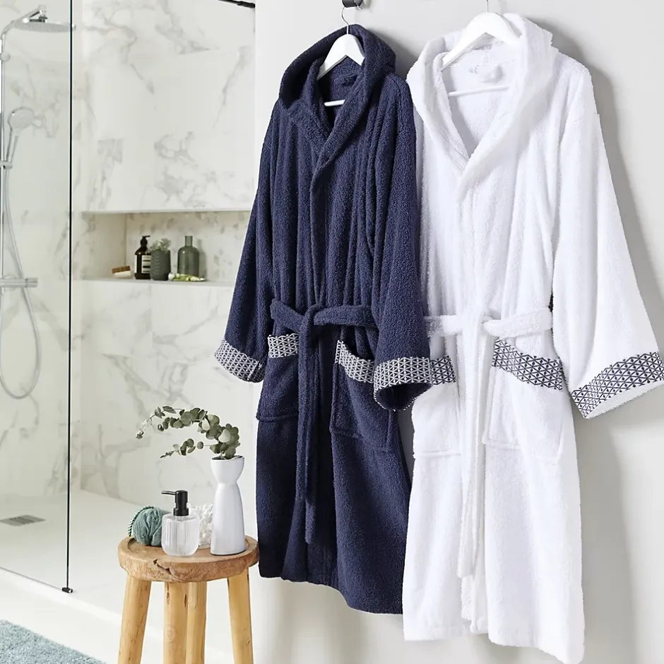 Guy Levasseur Peignoir adulte à capuche en coton éponge M* Peignoir De Bain