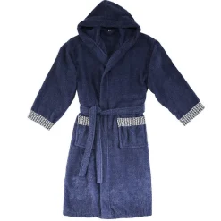 Guy Levasseur Peignoir adulte en coton éponge et broderie M