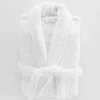 Douceur D'Intérieur Peignoir Mixte Éponge Col Châle Uni - Tendresse 500 g,m² - Blanc