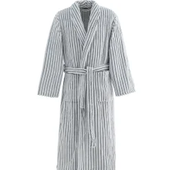 Sensei Maison Peignoir polaire homme femme côtelé extra doux Blanc/Lichen L KASH* Peignoir De Bain