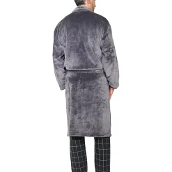 Sensei Maison Peignoir polaire mixte chaud & doux Silver Grey S KOMO* Peignoir De Bain