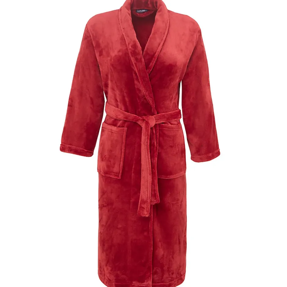 Sensei Maison Peignoir polaire mixte chaud & doux Cardinal M KOMO