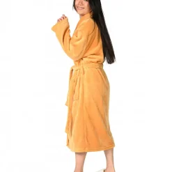 Sensei Maison Peignoir polaire mixte chaud & doux Caramel M KOMO