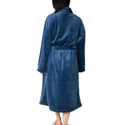 Sensei Maison Peignoir polaire mixte chaud & doux Denim M KOMO* Peignoir De Bain