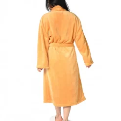 Sensei Maison Peignoir polaire mixte chaud & doux Caramel L KOMO* Peignoir De Bain