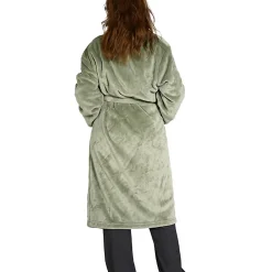Sensei Maison Peignoir polaire mixte chaud & doux Sauge L KOMO* Peignoir De Bain